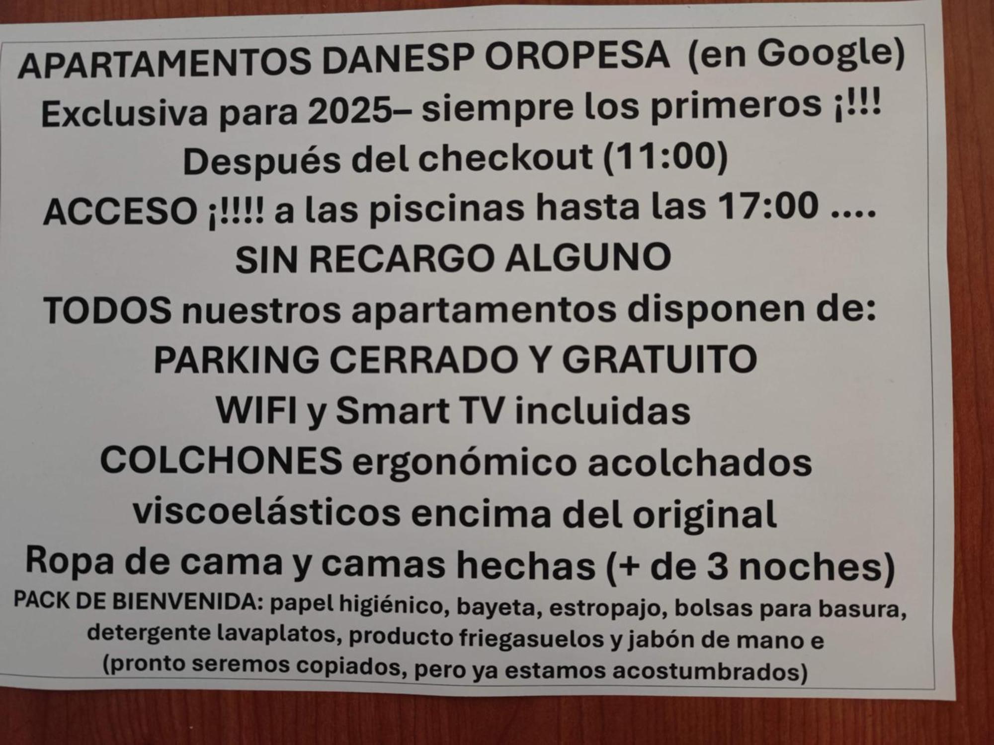 Apartamentos Danesp-Playa De Les Amplaries Marina Dor- Frontales Al Mar Oropesa del Mar Bagian luar foto